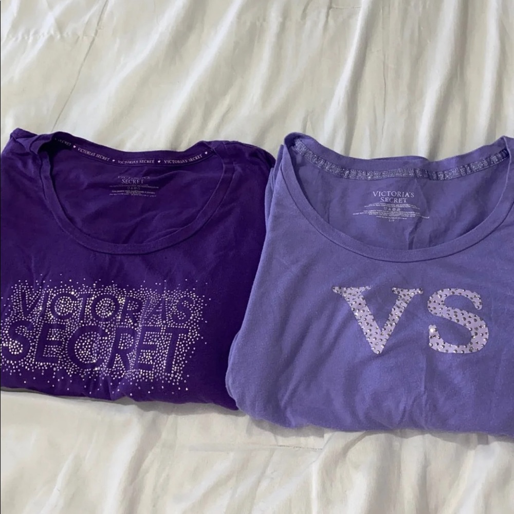 2 Sleeping Long Sleeve Shirts Victoria’S Secret